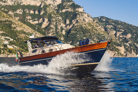 Private Boat tour of one day on a Private Apreamare 10Amalfi Coast - Amalfi &amp; Positano