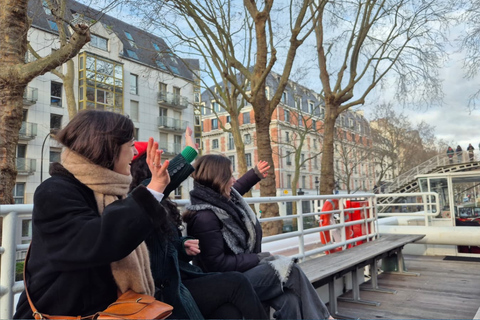 Paris Canal St-Martin Sightseeing Cruise (Live Commentary)