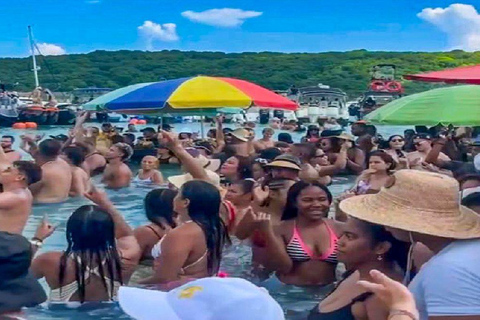 Cartagena: The Ultimate Party Boat Tour to Barú Island, Rosario, and Cholon. Cartagena: Party Boat Tour to Barú Island, Rosario, and Cholón