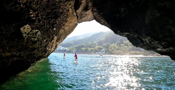 Mismaloya: Stand-Up Paddleboard & Snorkeling to Los Arcos