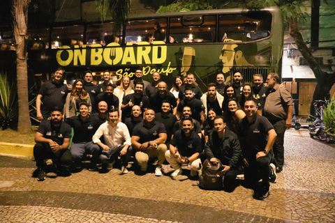 São Paulo: Premium Bus Tour with Dinner and Veggie Option