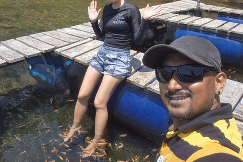 Hikkaduwa: Rathgama Lagoon Kayaking and Fish Therapy Tour