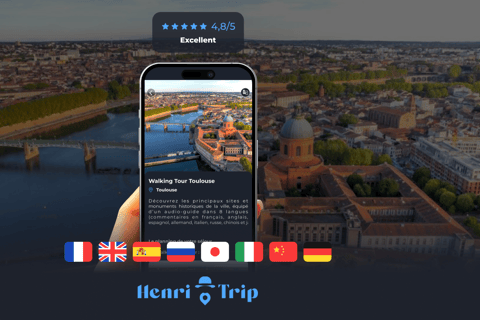Toulouse : Walking tour with audio guideWalking Tour Toulouse