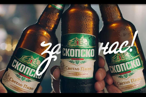 Experiência de bicicleta e cervejaSafári de bicicleta e cerveja em Skopje