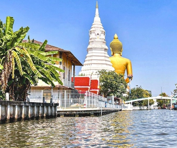 2 Hours Private Bangkok Canal Boat Tour by Long-Tail Boat