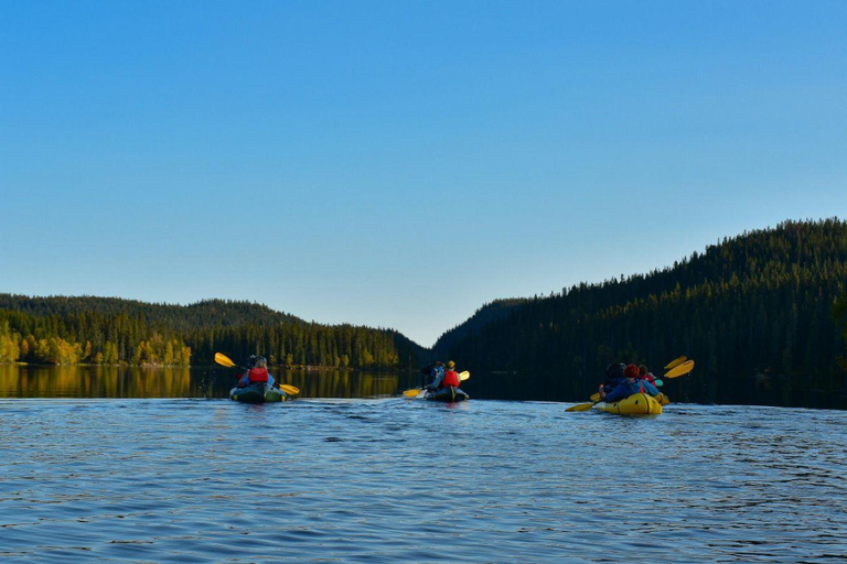 Øyangen-Tverrsjøen : Packrafting et expérience en milieu sauvage