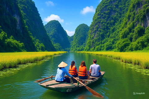 From Hanoi: Visit Hightlight Places Ninh Binh 1 Day or 2D1N Private Ninh Binh in 1 Day