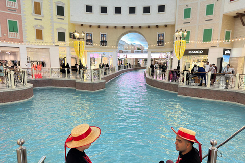 Doha: Private City & Villaggio Mall Tour with Free Gondola Sharing Tour Option
