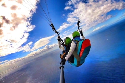 Tandem-paraglidingvlucht in Tenerife.