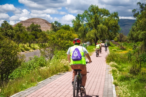 De Mexico: pyramides de Teotihuacan et visite à vélo