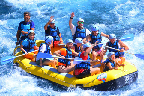 Alanya: Köprülü Canyon Jeep, Buggy, Rafting & Zipline Tour Rafting Only – Hotel Pickup