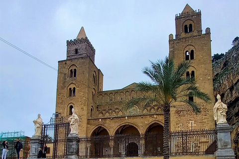 From Palermo: Medieval castle tour of Caccamo and Cefalù. SHARED TOUR