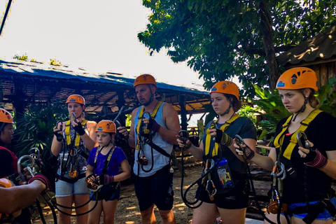 Phuket : Åk ATV-äventyr, zipline och utsiktspunkt panoramautsikt