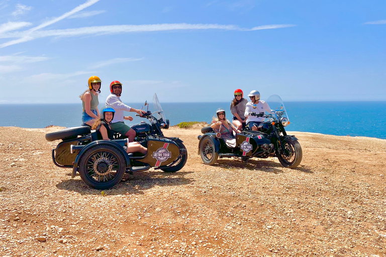 Lissabon: Private Motorrad-Seitenwagen-Tour (1h30)RTL Best Of Lissabon 1H30 Visite privée en Moto Sidecar