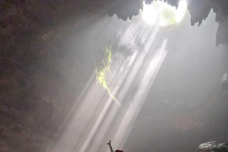 Yogyakarta: Jomblang Cave & Timang Beach Adventure Tour Jomblang Cave Tour