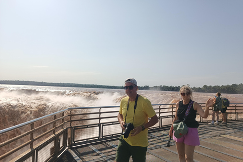 From Hotel BELMOND - Private Tour of the Argentine Falls + Guarani Village