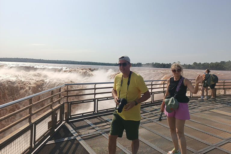 From Hotel BELMOND - Private Tour of the Argentine Falls + Guarani Village