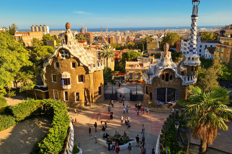 Barcelona in 1 Day: Sagrada Familia & Park Guell with Pickup Barcelona in 1 Day: Tour in Spanish