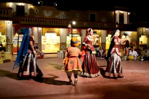 Jaipur Amber Fort Light & Sound Show mit Abendessen