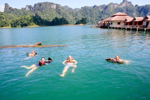 Desde Krabi: Excursión a Khao Sok y el Lago Cheow Lan con Kayak