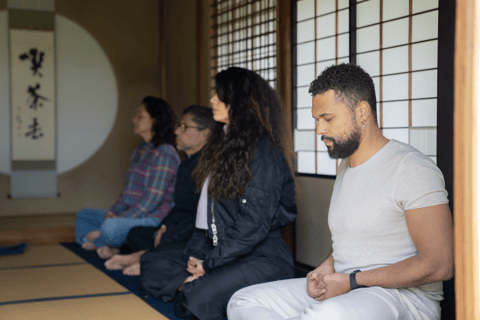 Kyoto: Zen-Meditation in einem privaten Tempel mit einem Mönch