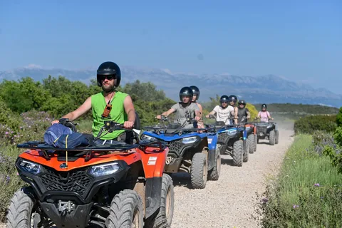 Trogir, Žedno: Čiovo Island Off-Road Quad Tour