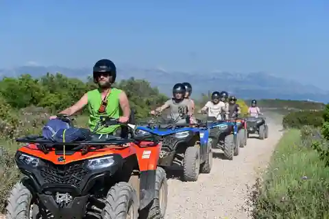 Trogir, Žedno: Čiovo Island Off-Road Quad Tour