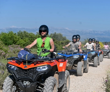 Trogir, Žedno: Čiovo Island Off-Road Quad Tour