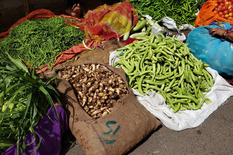 Jaipur: Morgendlicher Rundgang mit Hawa Mahal und Blumenmarkt