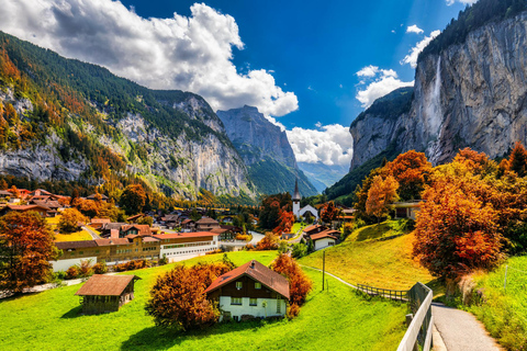 Private all day driver: Interlaken>Lauterbrunnen&Grindelwald