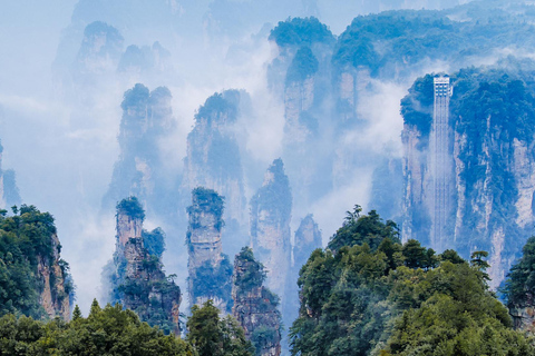 جولة ليوم واحد في منتزه تشانغجياجيه الوطني