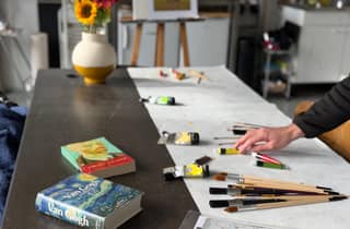 Amsterdam: Van-Gogh-Malworkshop mit Künstlerin