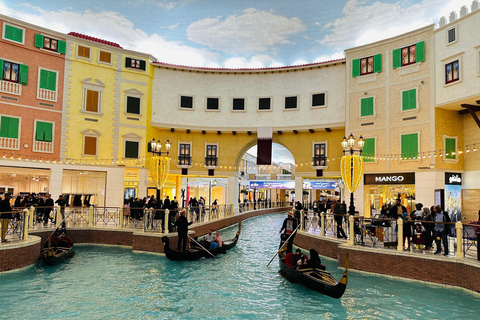 Doha: Private City & Villaggio Mall Tour with Free Gondola Sharing Tour Option