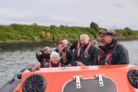 Rotterdam: RIB-Schnellboot-Sightseeing-Rundfahrt45-minütige schnelle Stadtrundfahrt