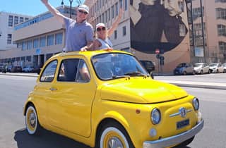 Palermo: Tour im klassischen Fiat 500 mit Guide