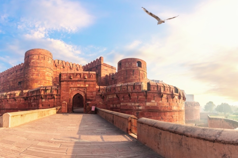 Z Delhi: Prywatna wycieczka do Tadż Mahal i Czerwonego FortuWycieczka prywatna w j. angielskim z opłatami za wstęp