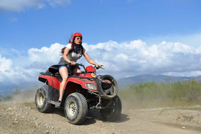 Side: Off-Road Quad/Buggy Adventure Through Nature Double Buggy Safari Experience 2 Person 1 Bike