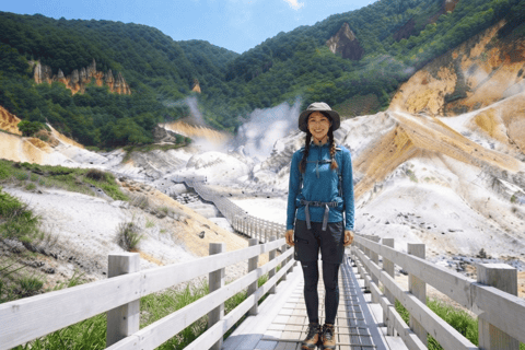From Sapporo: Day Tour to Noboribetsu Jozankei and Lake Toya Depart From Odori Station