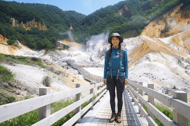 From Sapporo: Day Tour to Noboribetsu Jozankei and Lake Toya Private Limousine