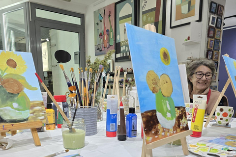 Mostar: Boutique Painting Experience in an Artist's Studio