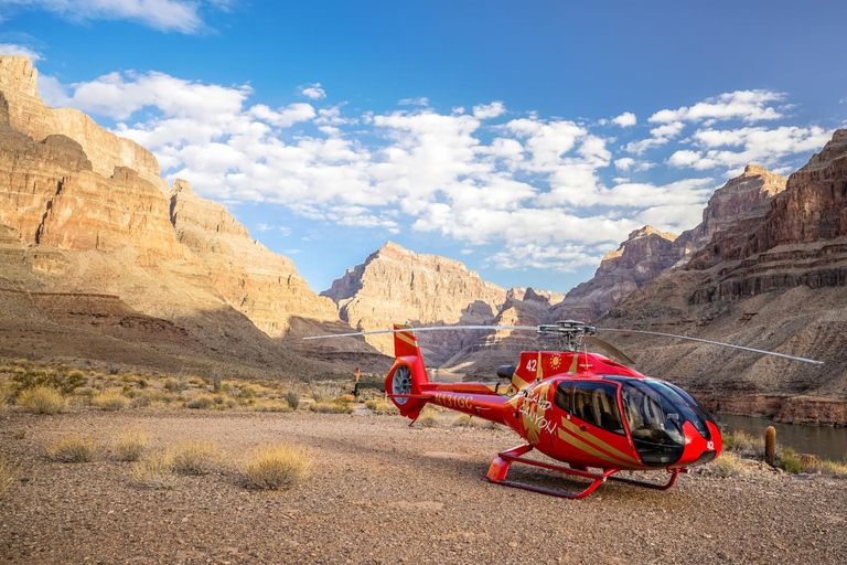 Tour du Grand Canyon en hélicoptère avec le Strip de VegasDépart de jour