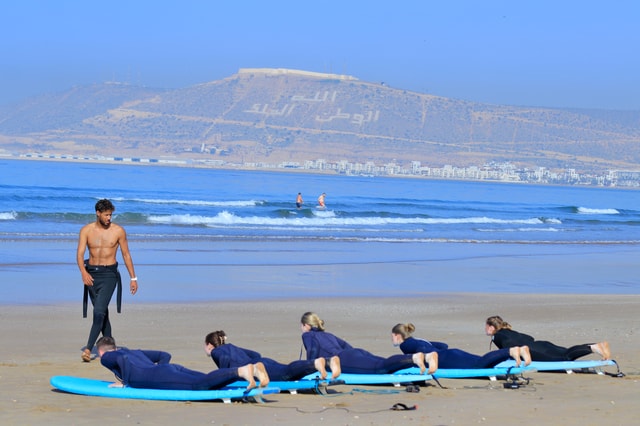 Agadir: 2h Surf Lesson with Local Instructors