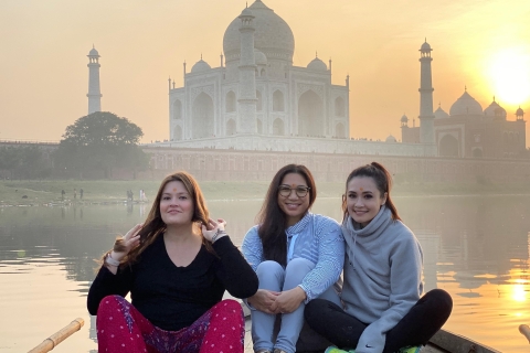 Von Delhi: Taj Mahal und Agra Fort Tour mit dem Auto All InclusiveTaj Mahal und Agra Fort Tagesausflug von Delhi aus, alles inklusive