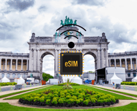 eSim Belgique , Plan de données Internet à grande vitesse 4G/5G - Hizvo