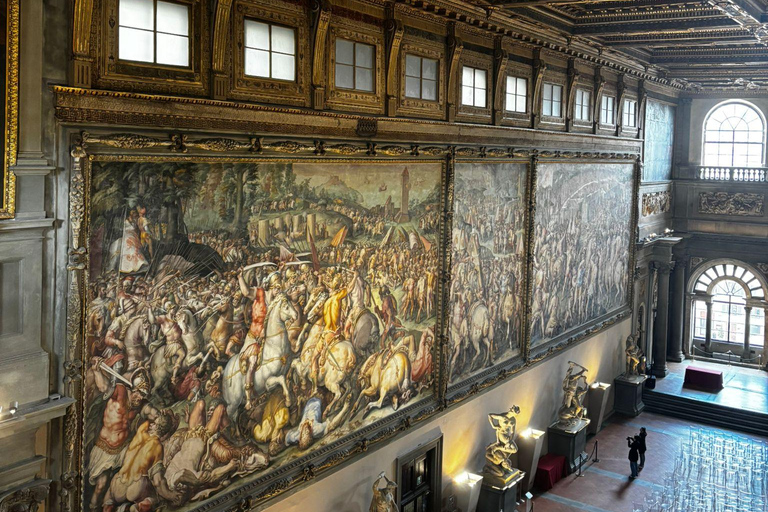 Florence: Palazzo Vecchio Entry with Option Tower Climb