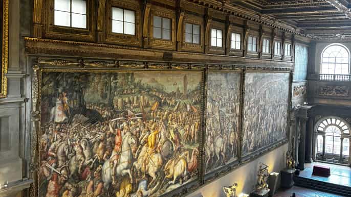 Florence: Palazzo Vecchio Fast-Track Ticket with Audio Guide