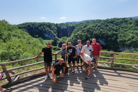 De Zagreb: excursion d'une journée aux lacs de Plitvice et à Rastoke