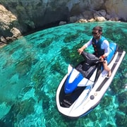 Alquiler de motos acuáticas en Malta durante 30 minutos: no se necesita licencia.