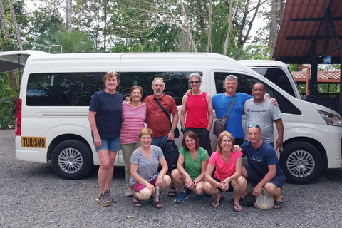 Transportation from San Jose to Tortuguero (La Pavona)