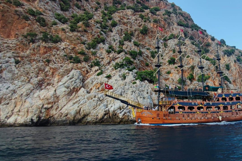 Antalya: Sunset City Tour and Boat Party with Transfer